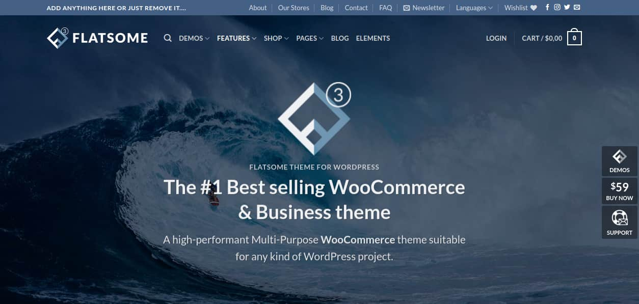 Flatsome Best Ecommerce WordPress Theme