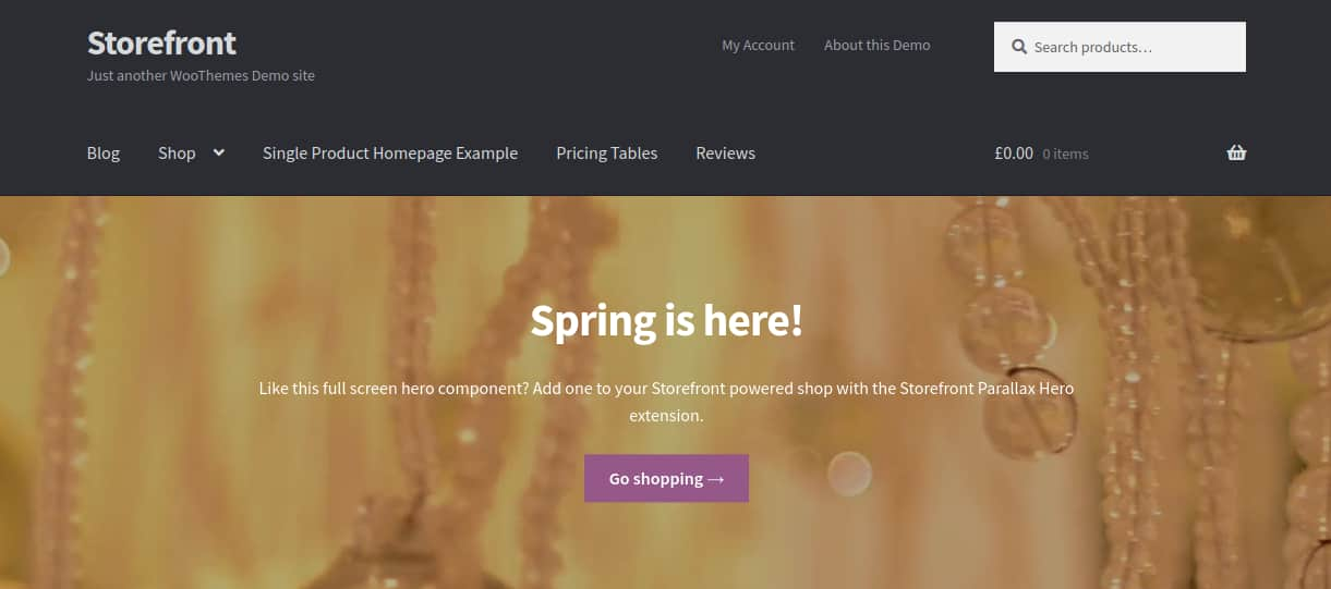 Storefront Best WordPress Ecommerce Theme