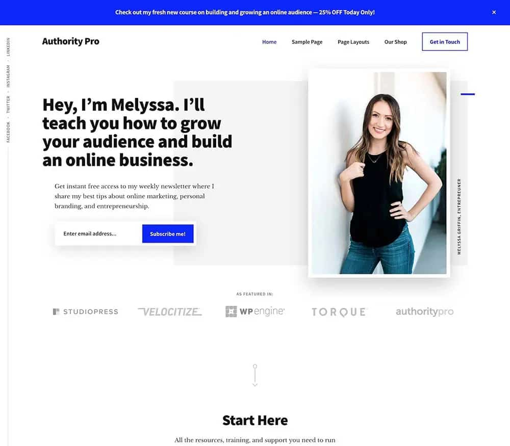 Authority Pro WordPress Theme