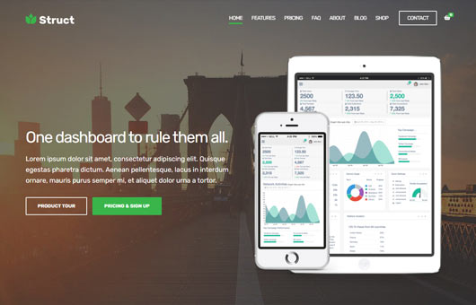 Struct WordPress Theme